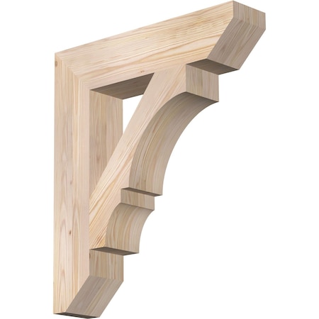 Ekena Millwork Balboa Slat Smooth Bracket, Douglas Fir, 5 1/2"W x 26"D x 30"H BKT06X26X30BOA06SDF